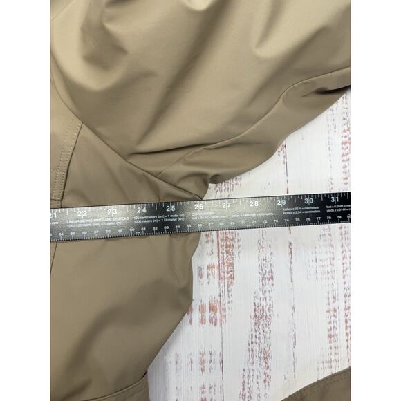 Weatherproof Waterproof Hooded Trench Coat Women's Size 2X Belted Khaki Quilted - Picture 9 of 10